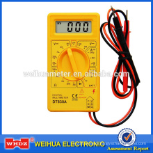 Small Digital Multimeter DT830A CE CAT I with battery tester